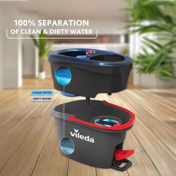 Vileda H2Pro Spin Mop, Sistema Lavapavimenti con Centrifuga... - Marino fa Mercato