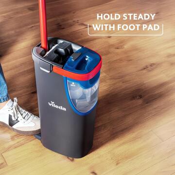 Vileda H2PrO Flat Mop, Sistema Lavapavimenti a Piastra... - Marino fa Mercato