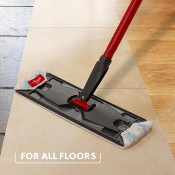 Vileda H2PrO Flat Mop Ricambio Refill - Panno in Microfibra... - Marino fa Mercato