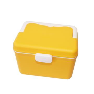 Box in Plastica Colorata 22x16 cm - Porta Medicine/... - Marino fa Mercato