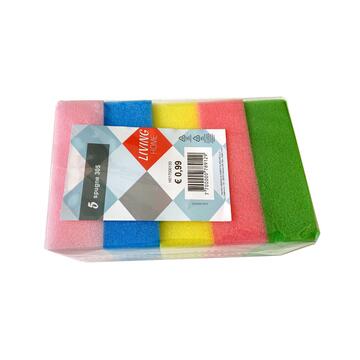 Confezione 5 Spugne da Cucina 305 - Pulizia Casa