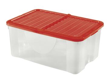 Dodo box 57 x 39 x 25 cm rosso - Marino fa Mercato