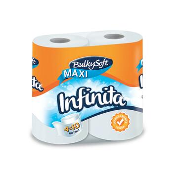 BulkySoft carta igienica 2 veli Infinita 4 rotoli maxi