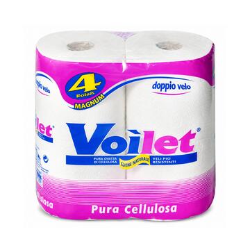 Carta Igienica Voilèt Magnum 4 Rotoli a 2 Veli - Carta...