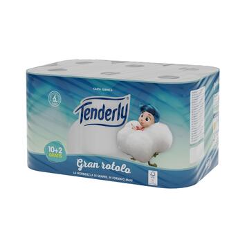 Tenderly - Carta Igienica Gran Rotolo 12 pz - Dermatologicamente...