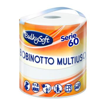 Bobinotto Serie 60 a 2 Veli - Rotolo di Carta Multiuso da 285 Strappi