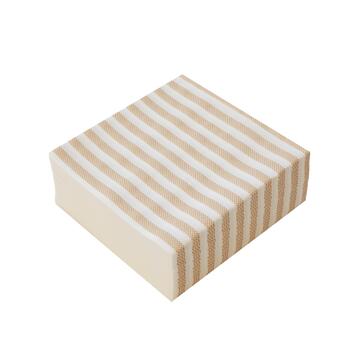 Confezione 50 Tovaglioli di Carta Monouso a Righe 40x40...