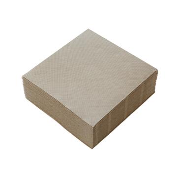 Confezione 40 Tovaglioli di Carta Monouso 38x38 cm - Sabbia effetto Jersey Marino fa Mercato