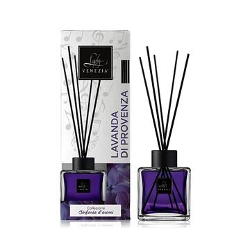 Profumatore per Ambiente Cubo con Bastoncini 100 ml - Lavanda di Provenza Marino fa Mercato