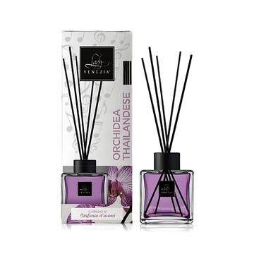 Profumatore per Ambiente Cubo con Bastoncini 100 ml - Orchidea Selvatica Marino fa Mercato