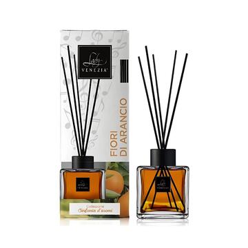 Profumatore per Ambiente Cubo con Bastoncini 100 ml - Fiori di Arancio Marino fa Mercato