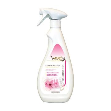 Wexor Spray DeoBooster Rosa 750 ml - Rosa Inglese, Geranio, Fiori di Ciliegio Marino fa Mercato