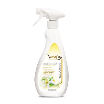 Wexor Spray DeoBooster Giallo 750 ml - Zagara, Fior di Loto e Accordo Mediterraneo Marino fa Mercato