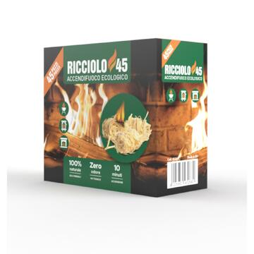 Ricciolo accendifuoco Fire 45 pz - Marino fa Mercato