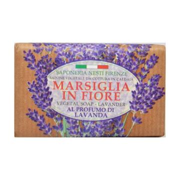 Sapone vegetale alla lavanda Marsiglia in fiore 125gr - Marino fa Mercato