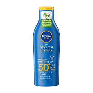 Nivea latte solare Protect & Hydrate SPF50 200 ml Marino fa Mercato