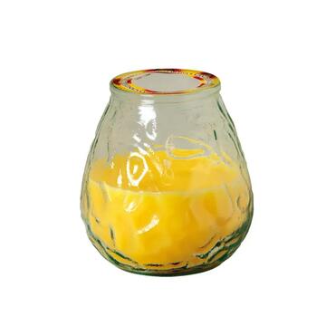 Candela alla citronella in bicchiere di vetro Formentera 205gr