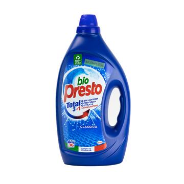 Detersivo liquido lavatrice Bio Presto classico 36 Lavaggi 1800 ml
