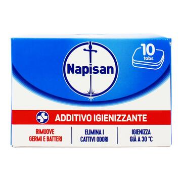 Napisan additivo igienizzante tabs 10pz - Marino fa Mercato