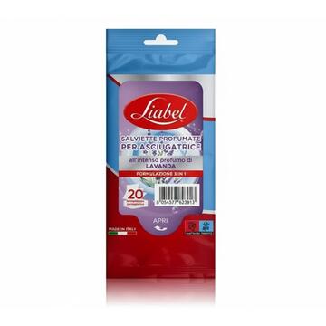 Liabel Salviette per Asciugatrice al Profumo di Lavanda 20P