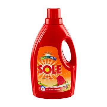 Sole detersivo liquido cattura colore capi colorati 1LT