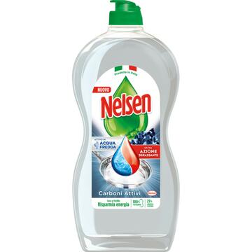 Nelsen detersivo piatti carboni attivi 900 ML