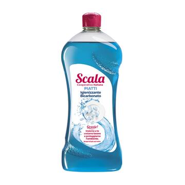 Detersivo piatti igienizzante al bicarbonato Scala Piatti 750ML