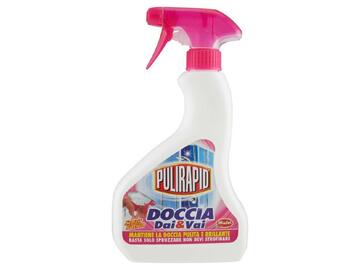 Detergente Pulirapid doccia dai e vai che mantiene la doccia pulita e brillante 500 Ml