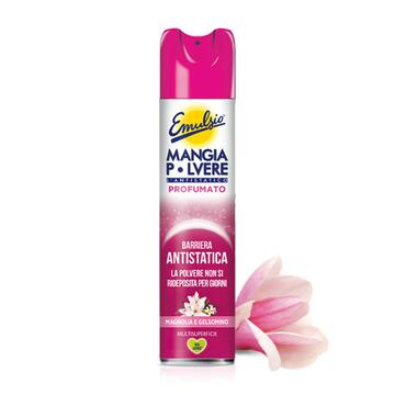 Emulsio detergente mangiapolvere magnolia e gelsomino antistatico per superfici 400 ML Marino fa Mercato