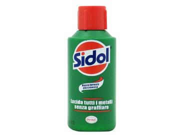 Detergente Sidol per lucidare tutti i metalli senza graffiare 75 Ml