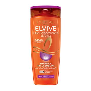 Elvive shampoo ricci sublimi idratante con olio d'Amla...