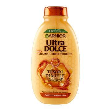 Shampoo Garnier Ultra Dolce Ricostituente con tesori di miele per capelli fragili 250 ML