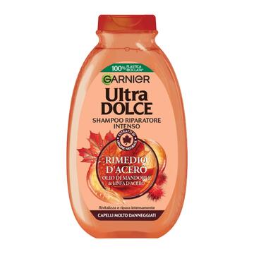 Shampoo Garnier Ultra Dolce rimedio d'acero per capelli danneggiati 250ML Marino fa Mercato