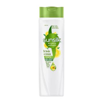 Sunsilk shampoo per capelli grassi con limone e tè verde 250 ML