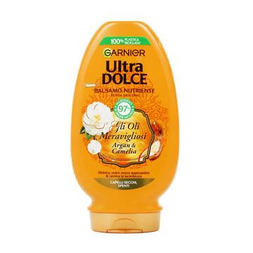 Garnier Ultra Dolce balsamo districante per capelli secchi con Argan e Camelia