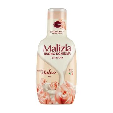 Bagnoschiuma setificante Malizia al talco 1000 Ml Marino fa Mercato