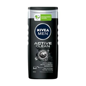 Docciaschiuma Nivea Men active clean 250 Ml Marino fa Mercato