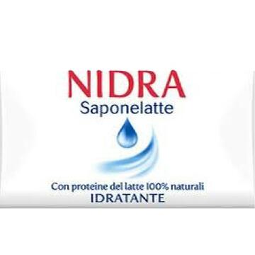 Nidra Saponelatte naturale idratante con protezione del latte 100% 90gr