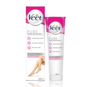 Veet crema depilatoria pelli normali corpo e gambe 200 ml