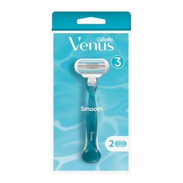 Rasoio Gillette Venus Smooth 3 lame + 1 lametta di ricambio Marino fa Mercato