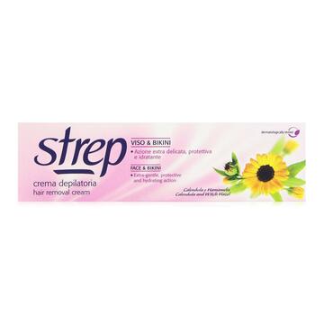 Crema depilatoria Strep per viso e bikini 75 Ml