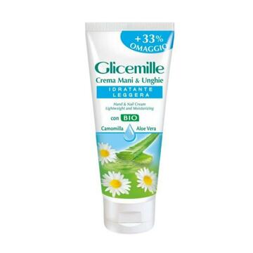 Glicemille crema mani e unghie idratante Bio con camomilla e aloe vera 100 ml