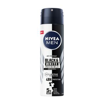 Nivea deodorante uomo Black & White Invisible 150ML - Marino fa Mercato