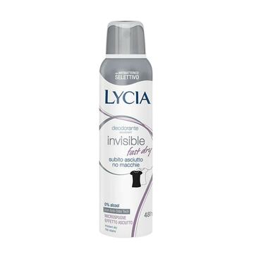 Deodorante spray Lycia Invisible Fast Dry 150 ml - Marino fa Mercato