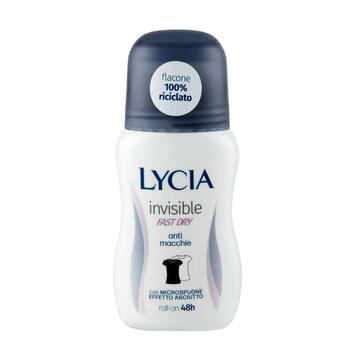 Lycia deodorante roll-on Invisible anti macchie Marino fa Mercato