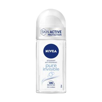 Deodorante roll-on Nivea pure invisible 50 Ml Marino fa Mercato