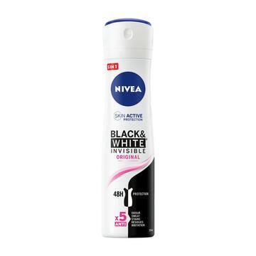 Deodorante spray Nivea invisible black e white original 150 ML Marino fa Mercato