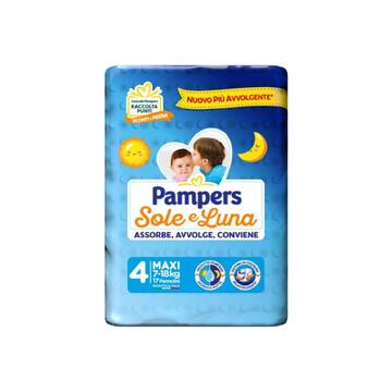 Pannolini Pampers sole e luna maxi 18 pezzi