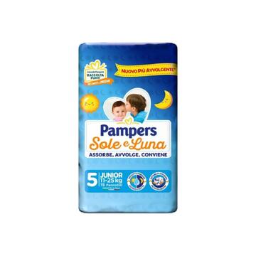 Pannolini Pampers sole e luna junior 16 pezzi