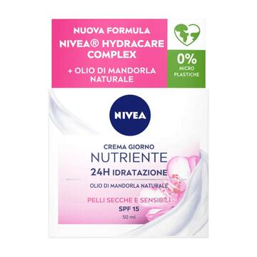 Nivea crema viso giorno Nutriente pelli secche e sensibili...